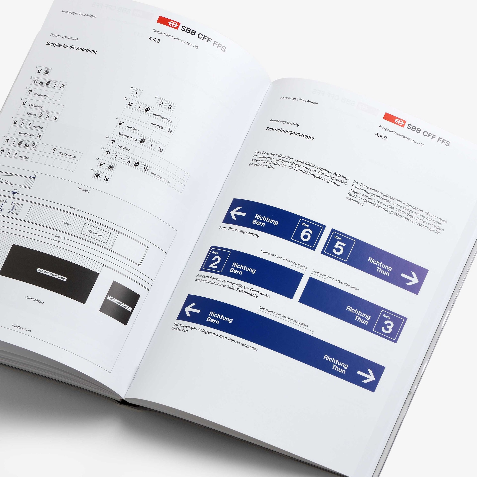 Passenger Information System: Design Manual for the Swiss Federal Railways by Josef Müller-Brockmann