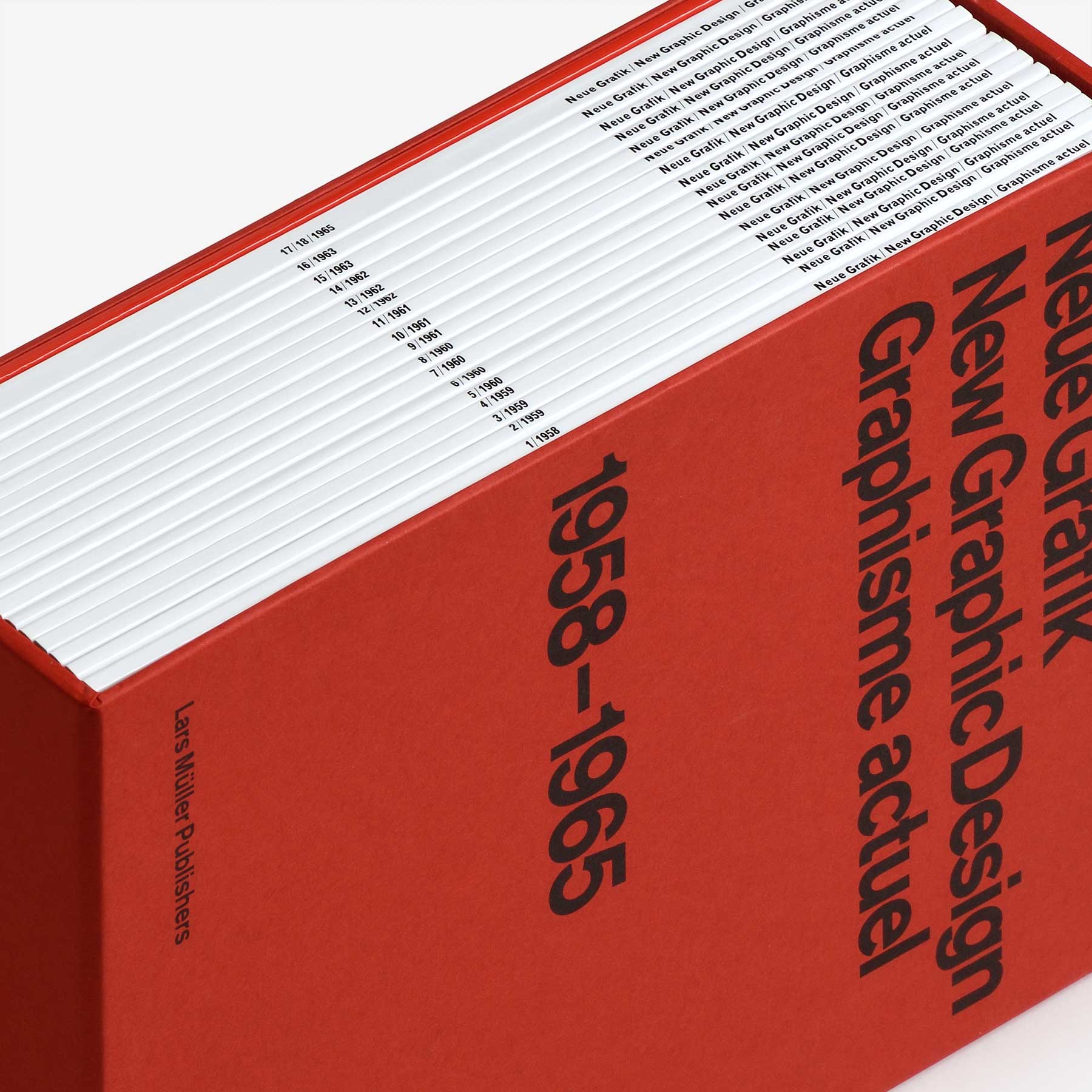 Neue Grafik/New Graphic Design/Graphisme Actuel 1958 – 1965