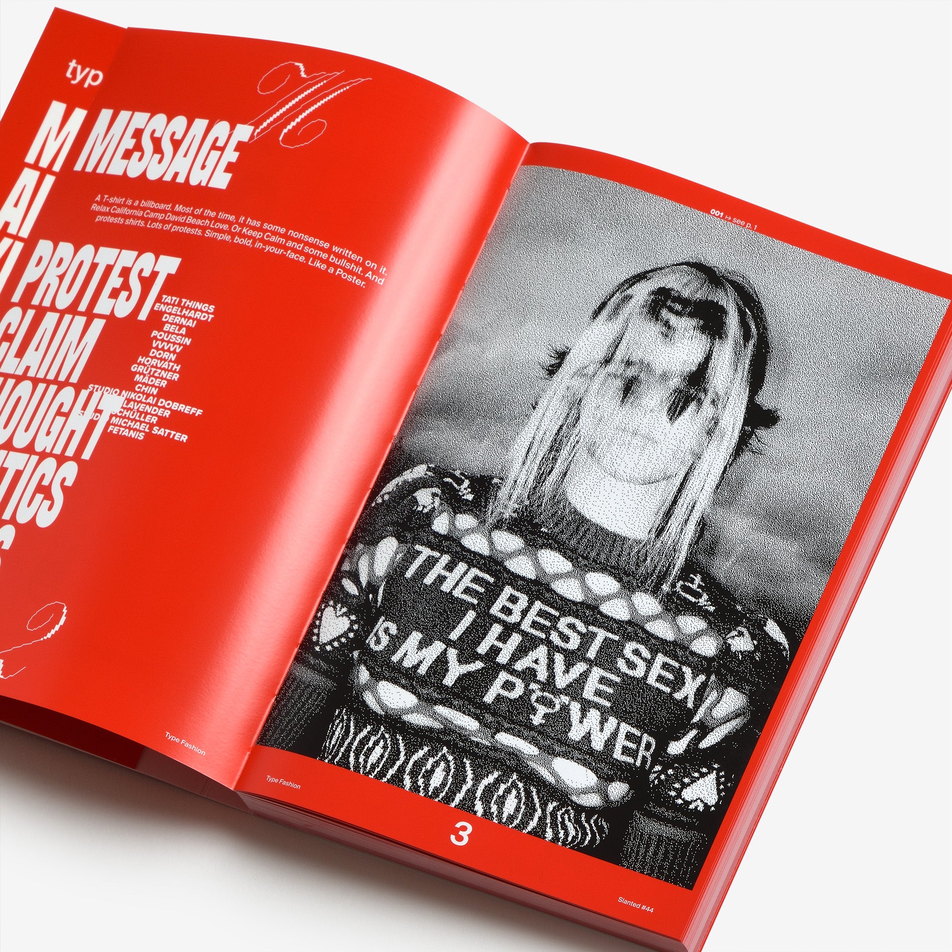 Slanted Magazine #44—Type Fashion