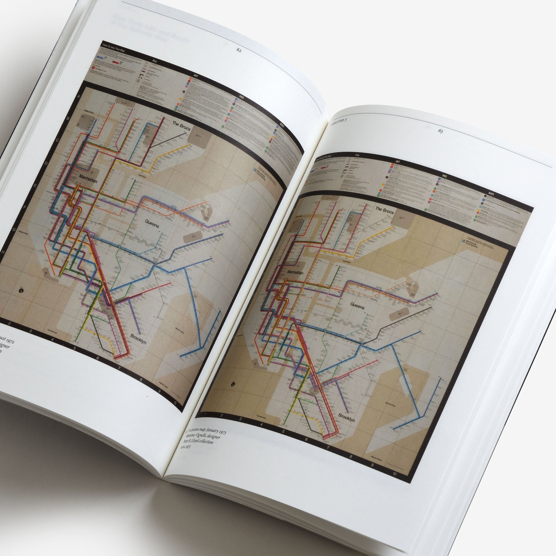 Vignelli Transit Maps