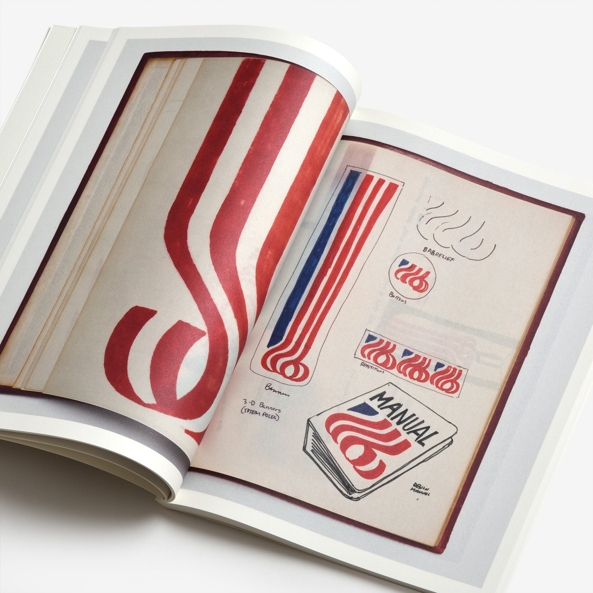 Lance Wyman: Process. A proposal for the 1976 USA Bicentennial identity