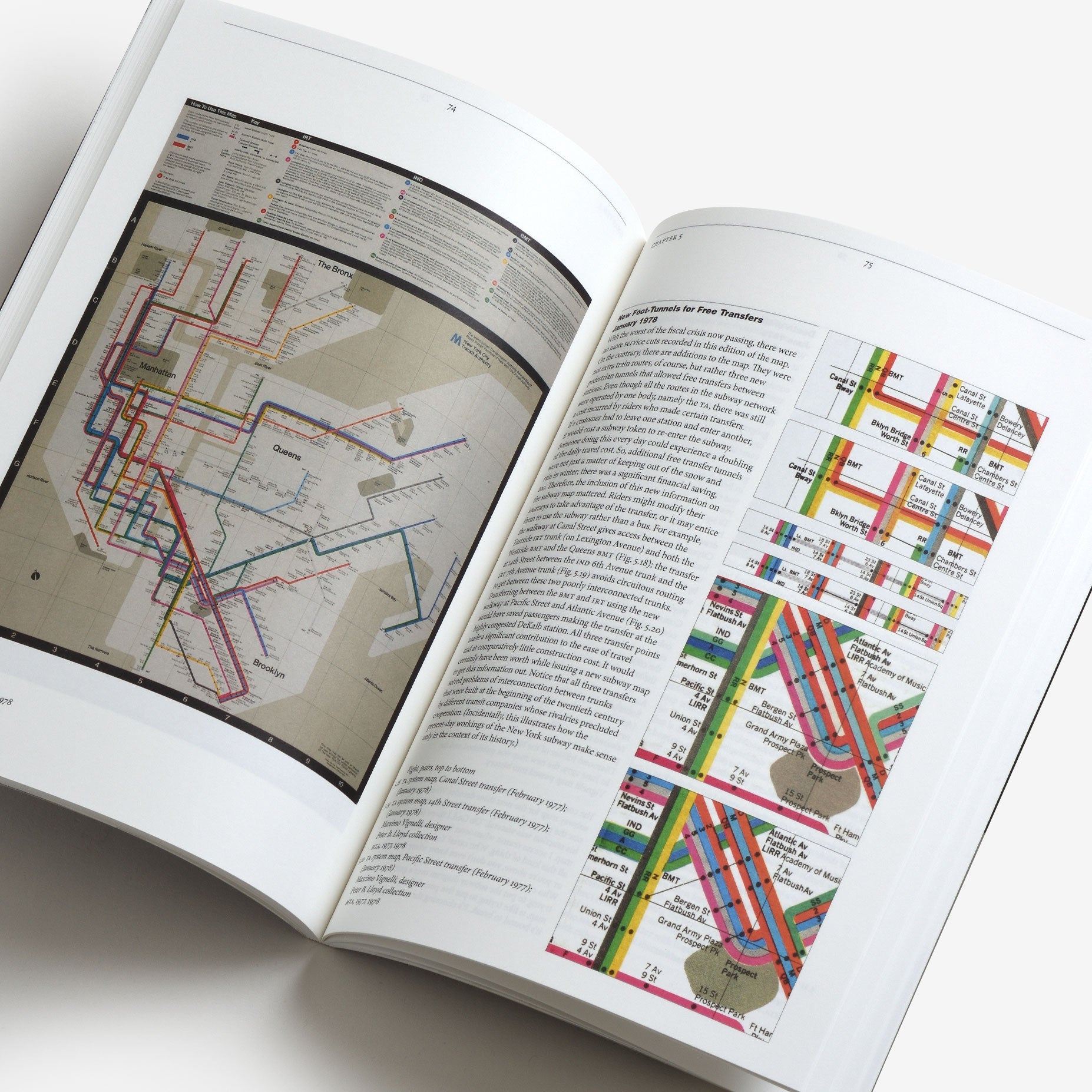 Vignelli Transit Maps