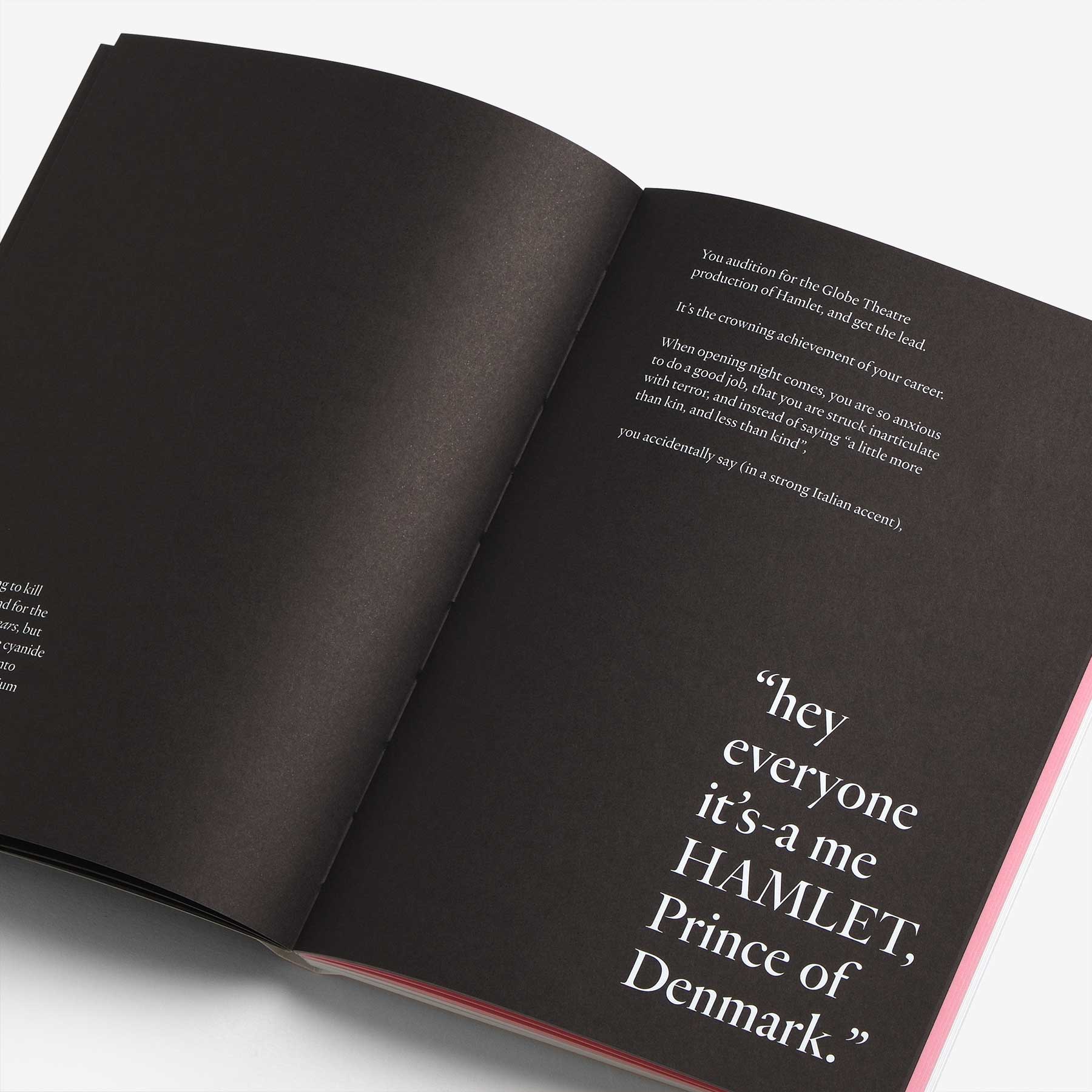 Sincerity/Irony Heldane Specimen Book